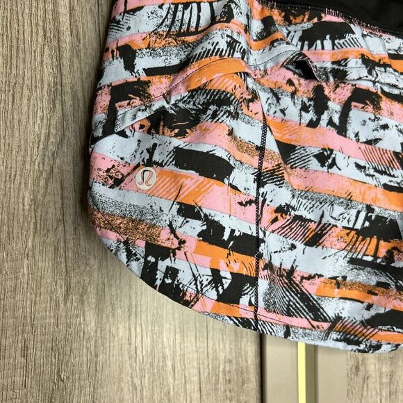 Lululemon Women Speed Up Shorts Lined Inversion Multicolor Size 6 - Picture 5 of 5